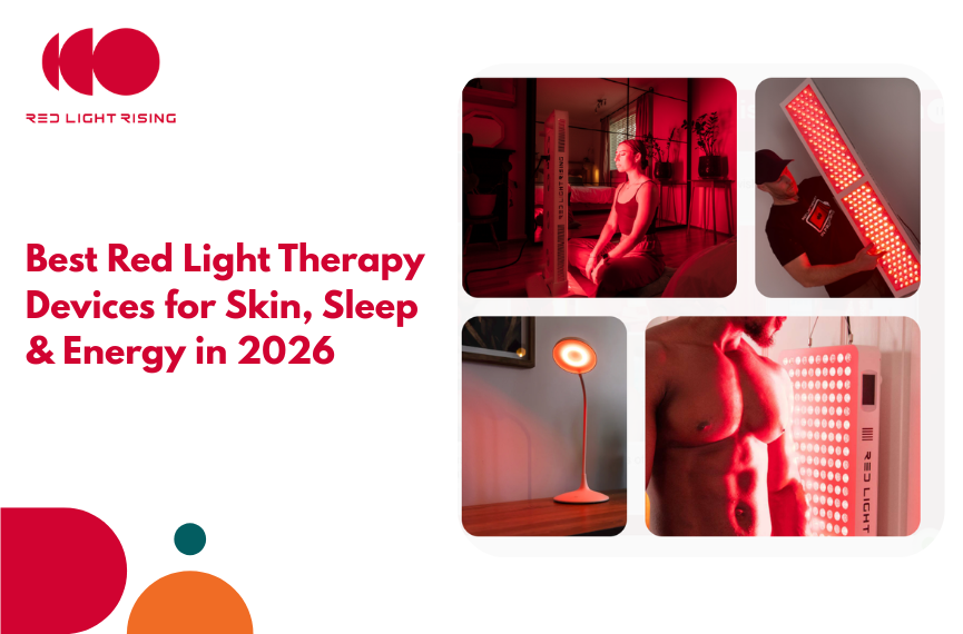 Best Red Light Therapy Devices for Skin, Sleep & Energy in 2026 