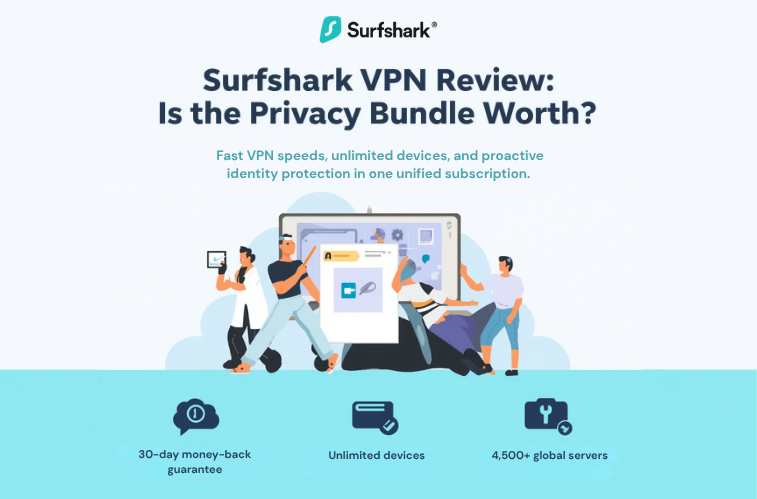 Surfshark VPN Review: Is the Privacy Bundle Worth It?